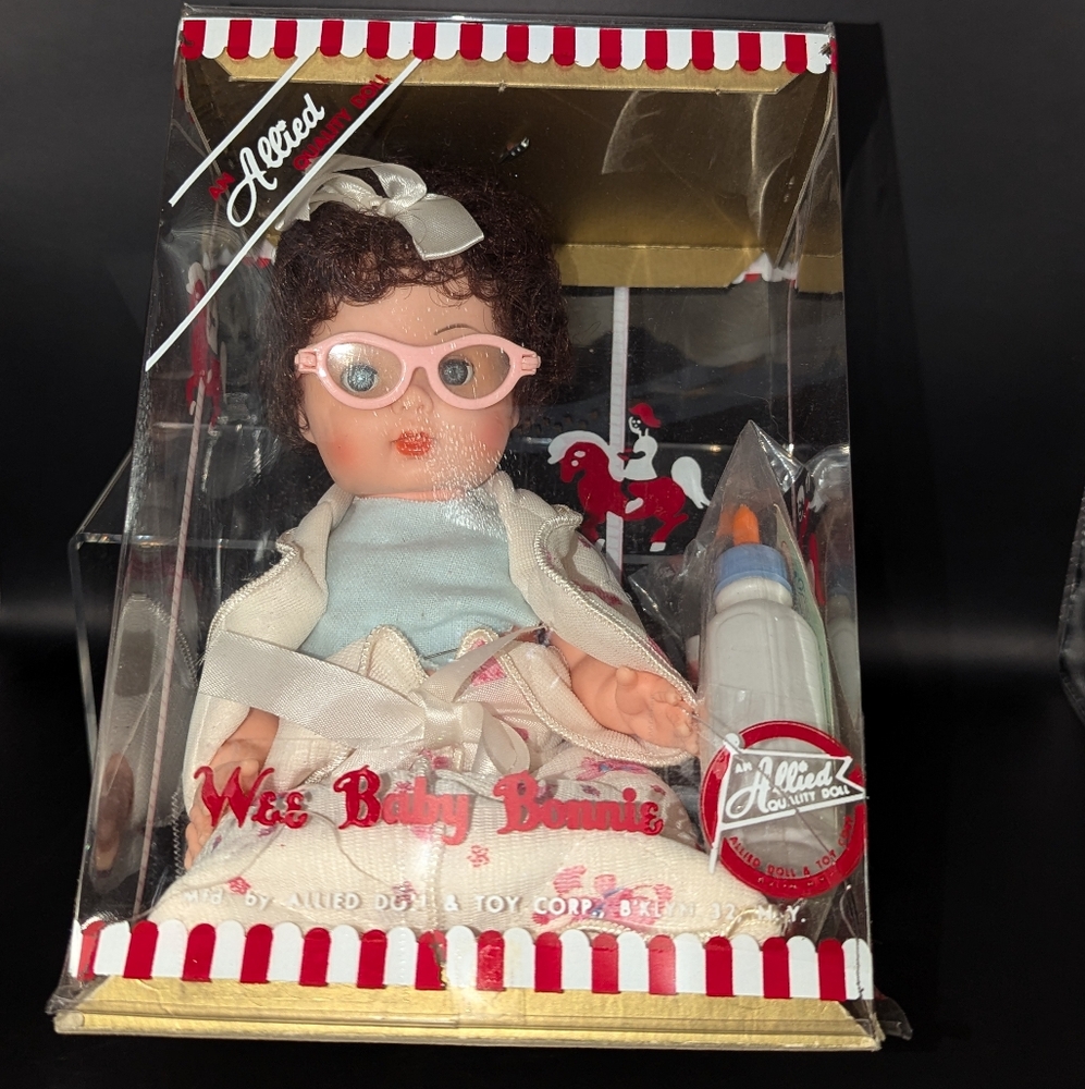 Wee Baby Bonnie Vintage Doll by Allied